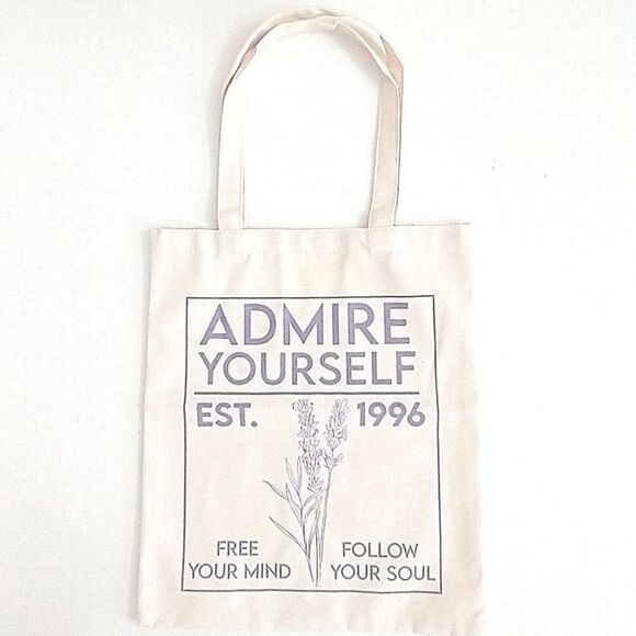 3/$25 Admire Yourself Tote Bag - Picture 1 of 6